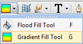 PhotoPlus Gradient Fill Tool