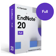 EndNote - reference management software
