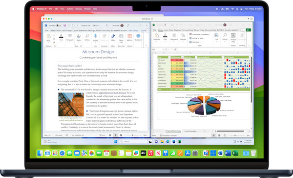 arallels Desktop 20_Windows Applications auf dem Mac