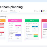 monday.com planing, tracking, workload