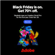 Adobe Black Friday Students
