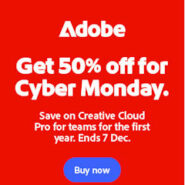 adobe cyber monday 2025